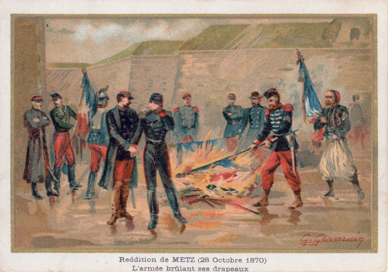 Die Kapitulation von Metz von French School