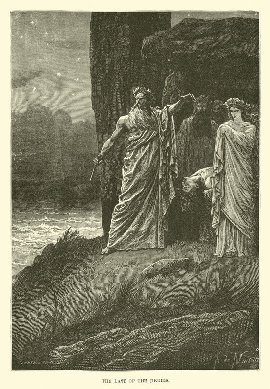 Der letzte der Druiden von French School