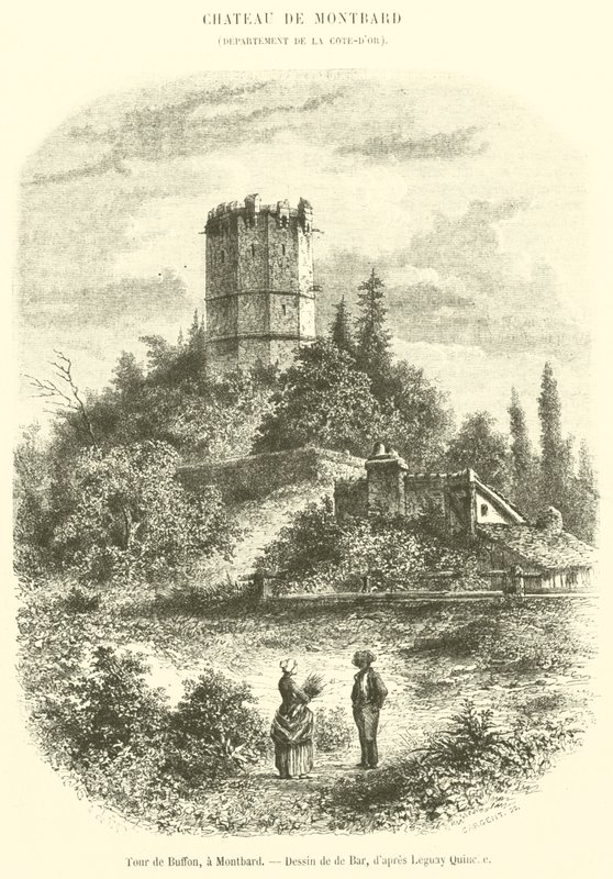 Buffon-Turm in Montbard von French School