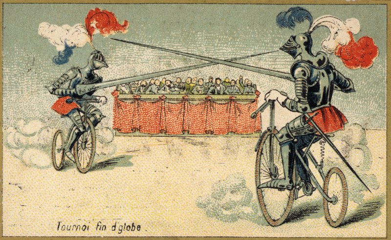 Turnier auf Fahrrädern, Tournoi fin dglobe von French School