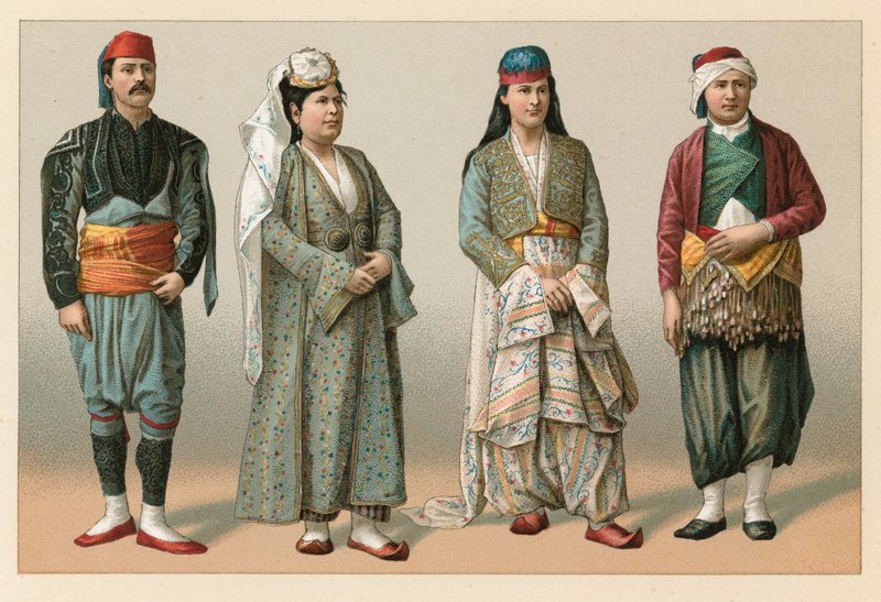 Türkisches Kostüm von French School