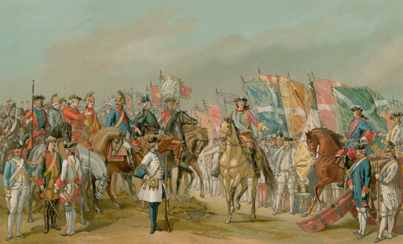 Uniformen der französischen Armee von French School