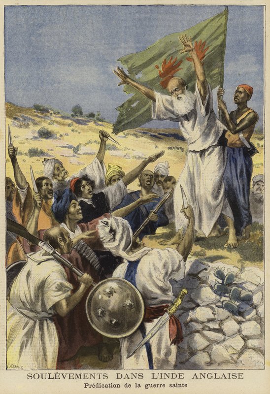 Aufstände in Indien, 1897 von French School