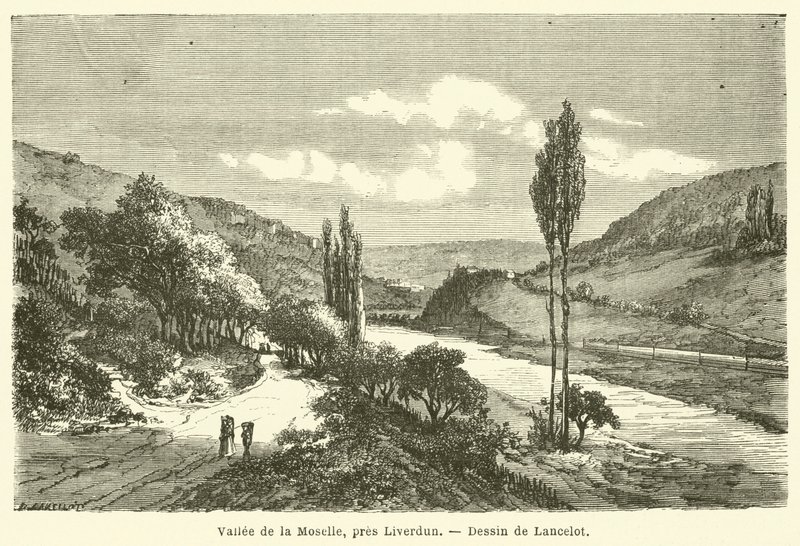 Moseltal bei Liverdun von French School
