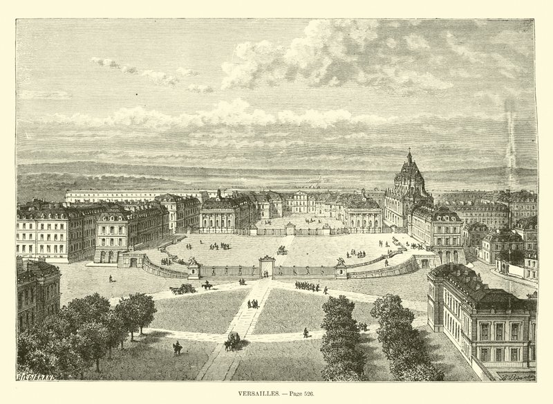 Versailles von French School