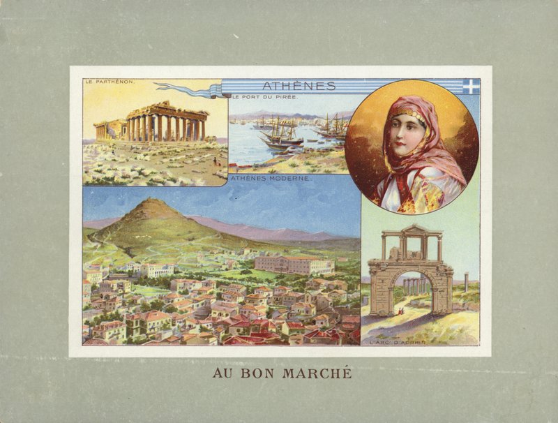Blick auf Athen von French School