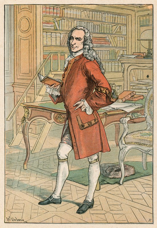 Voltaire von French School