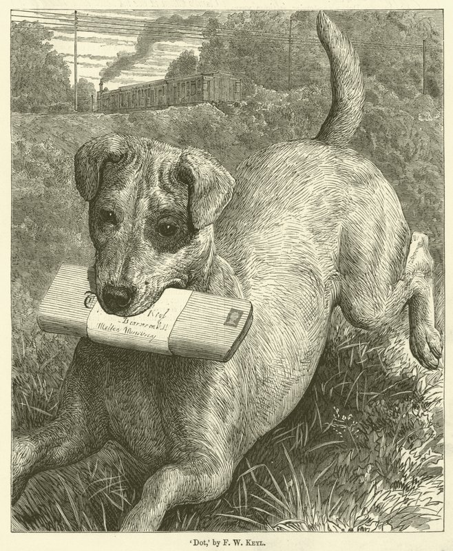 Hund (Stich) von Friedrich Wilhelm Keyl