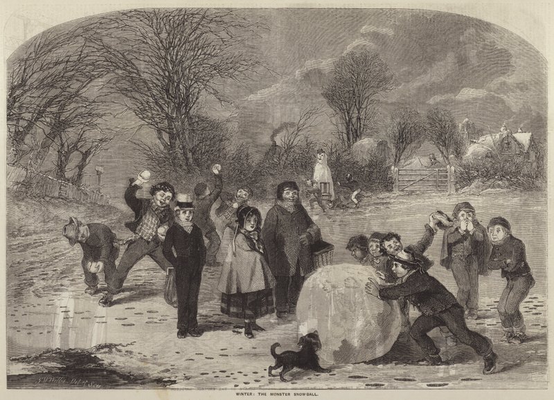 Winter, der Monster-Schneeball von G. W. Willis