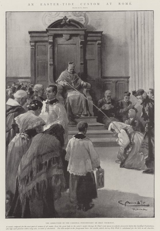 Ein Osterbrauch in Rom von G.S. Amato