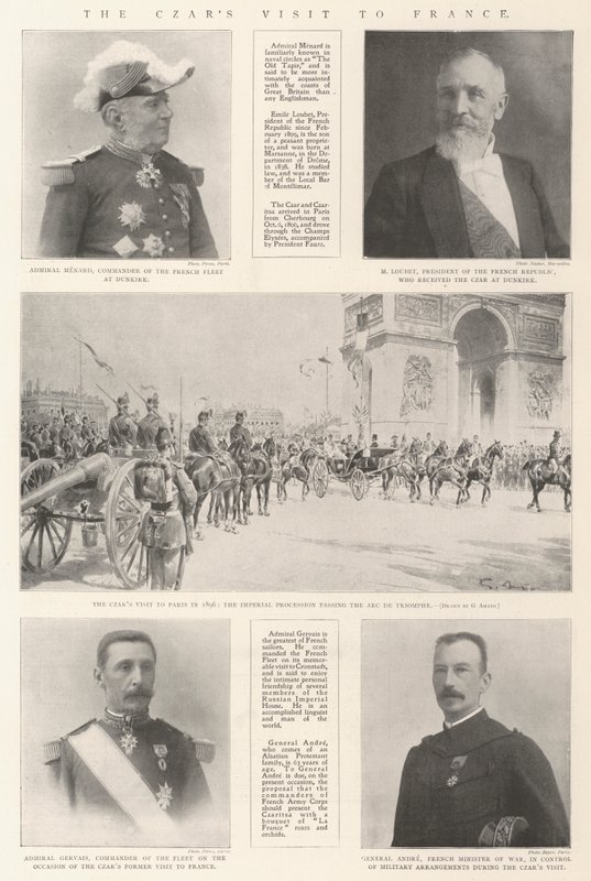 Der Besuch des Zaren in Frankreich von G.S. Amato