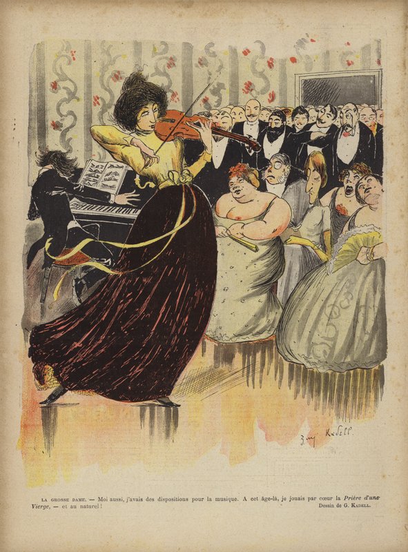 Illustration für Le Rire von G. Kadell