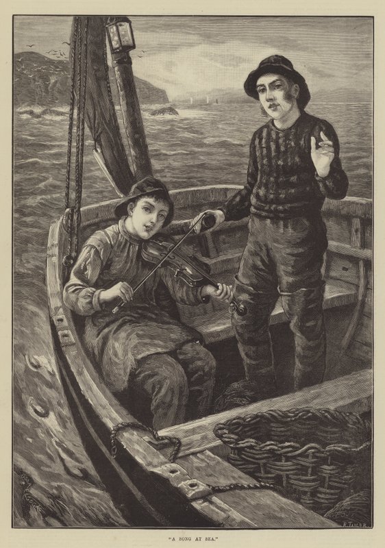 Ein Lied auf See von George A. Elcock