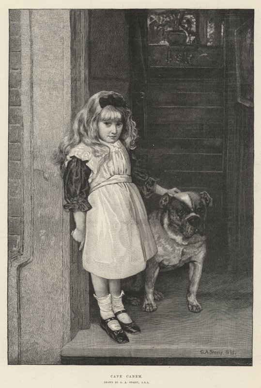 Cave Canem von George Adolphus Storey