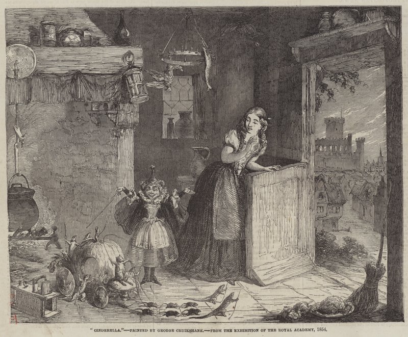 Aschenputtel von George Cruikshank