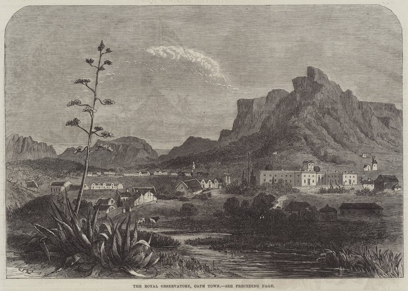Die Königliche Sternwarte, Kapstadt von George French Angas