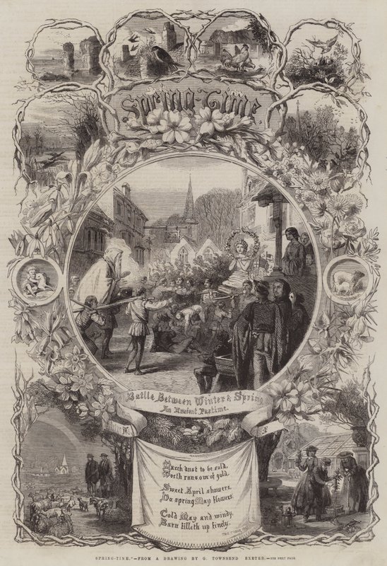 Frühlingszeit von George Townsend