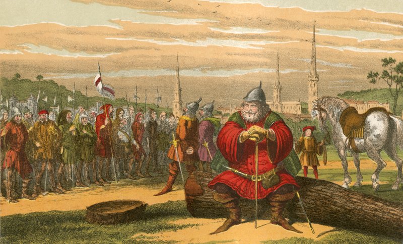 Falstaff von George Cruikshank
