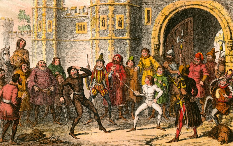 Heinrich IV., Teil II von George Cruikshank