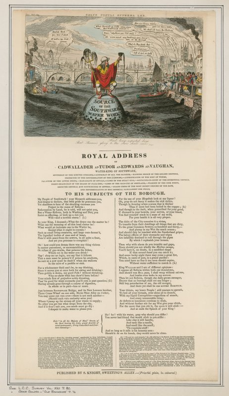 Southwark Wasserwerke von George Cruikshank