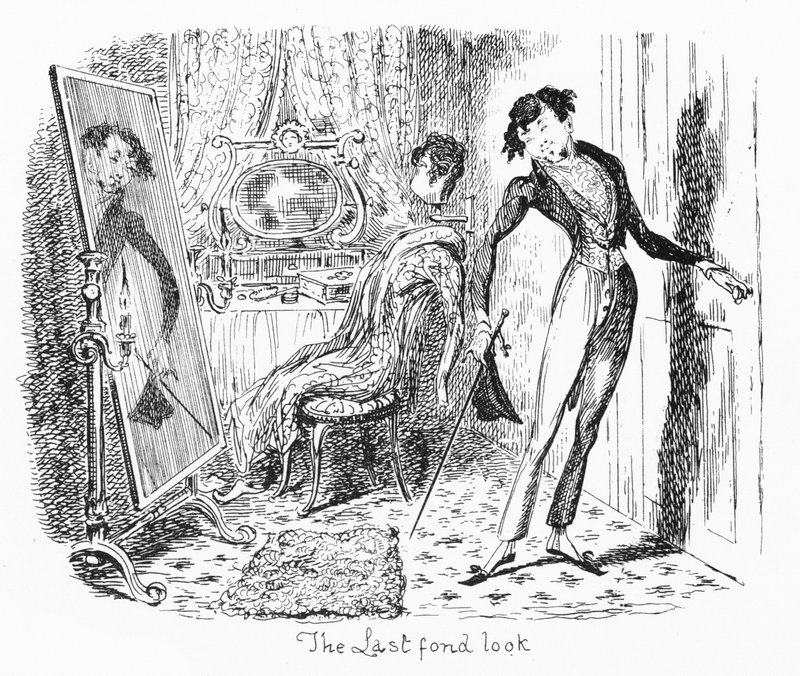 Der letzte liebevolle Blick von George Cruikshank