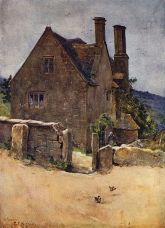 Altes Haus, Snowshill von George Franck Nicholls