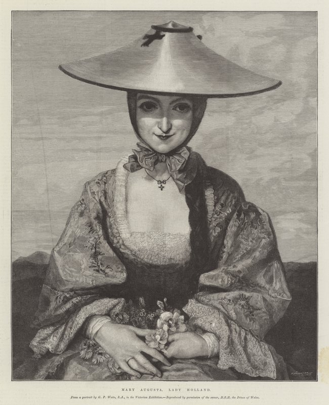 Mary Augusta, Lady Holland von George Frederick Watts