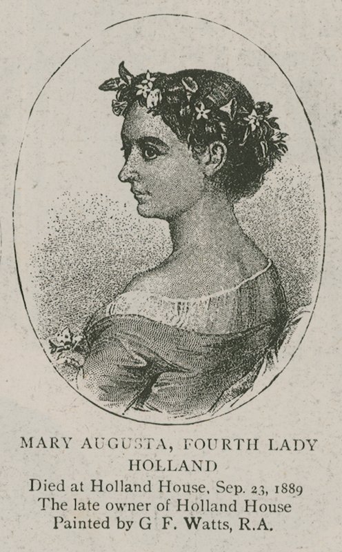 Mary Augusta, vierte Lady Holland von George Hawkins