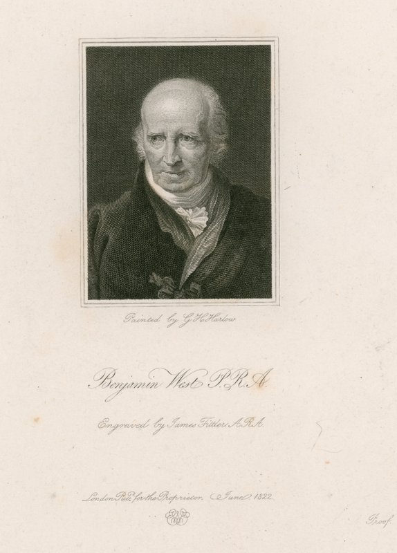 Benjamin West von George Henry Harlow