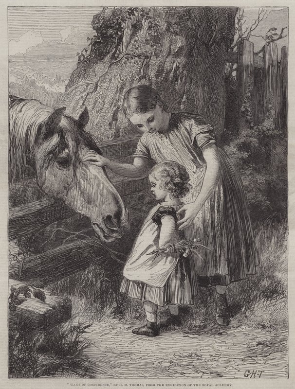 Mangel an Vertrauen von George Housman Thomas