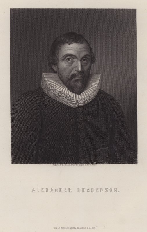 Alexander Henderson, schottischer Theologe von George J. Stodart