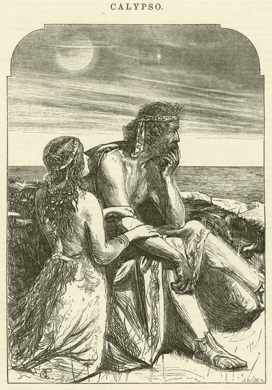 Kalypso (Stich) von George John Pinwell