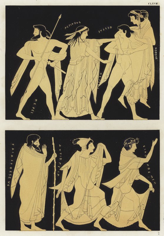 Entführung der Helena von Troja von German School