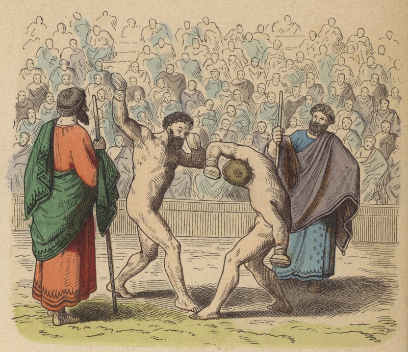 Altgriechisches Boxen von German School