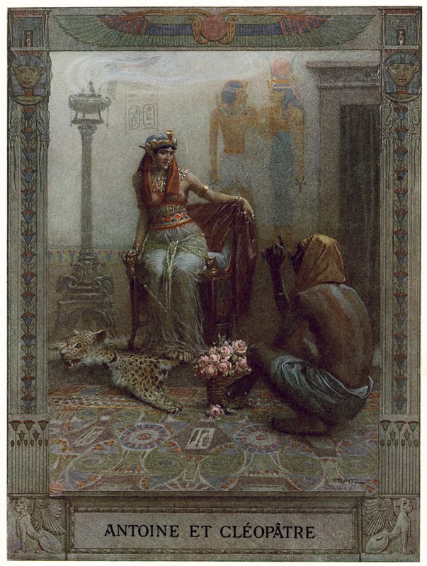 Antonius und Cleopatra von German School