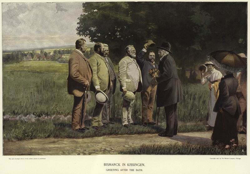 Bismarck in Kissingen von German School
