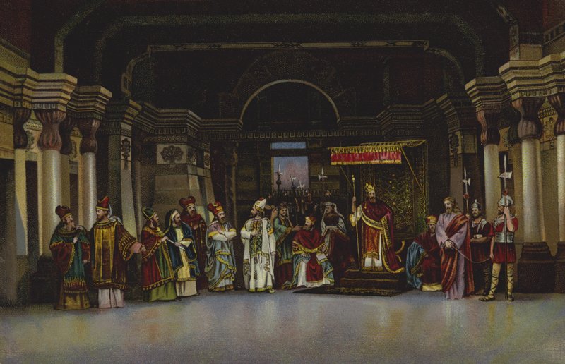 Christus vor Herodes von German School