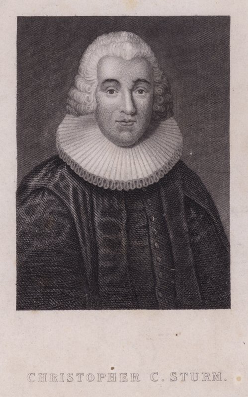 Christopher Christian Sturm, deutscher Theologe (Stich) von German School