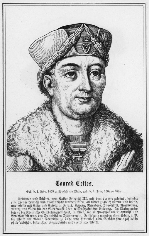 Conrad Celtes von German School