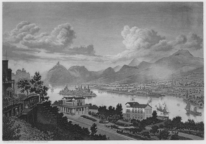 Drachenfels Nonnenwerth und Rolandseck von German School