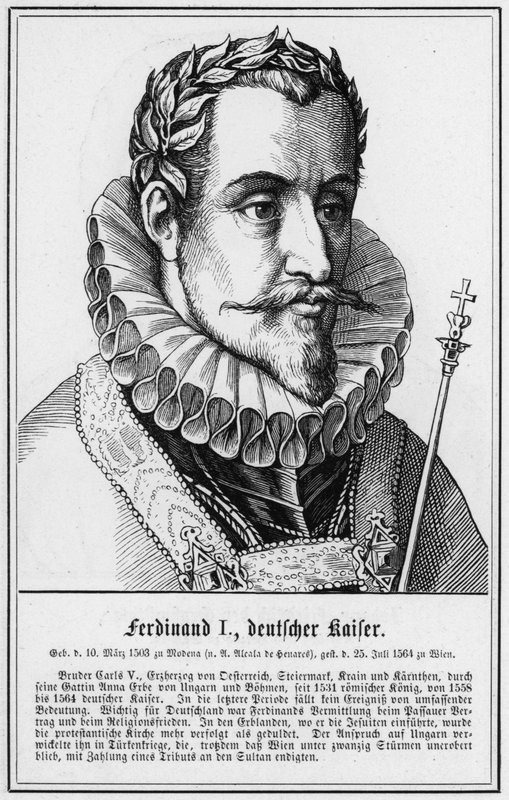 Ferdinand I., Deutscher Kaiser von German School