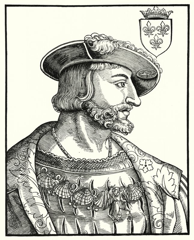 Franz I., König von Frankreich von German School