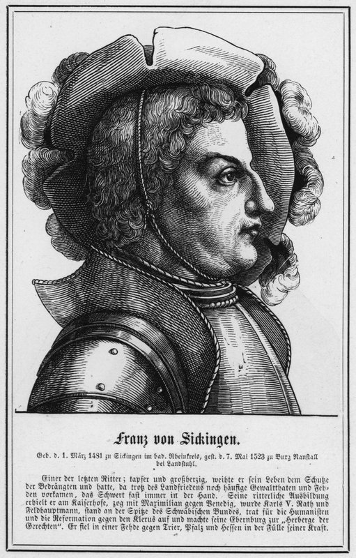 Franz von Sickingen von German School
