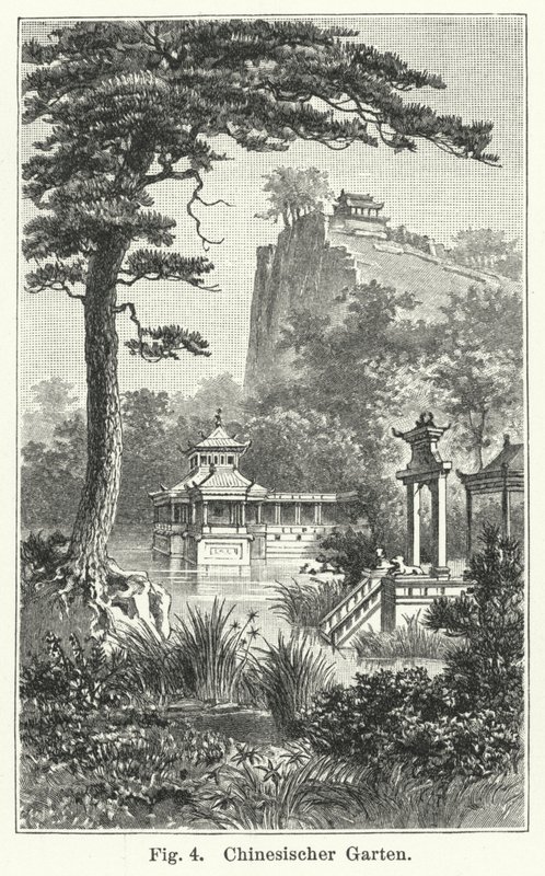 Gartengestaltung: Chinesischer Garten von German School