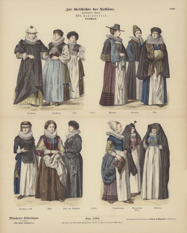 Deutsche Kostüme von German School