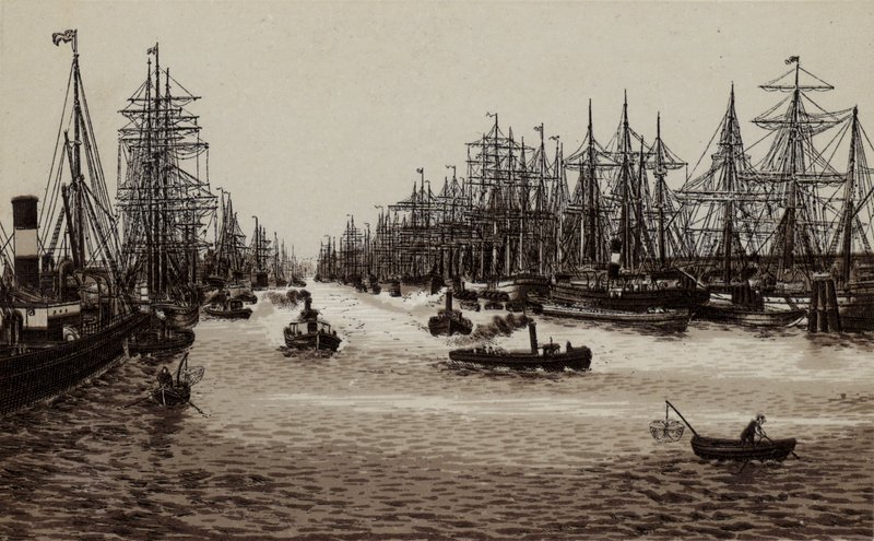 Hamburg: Hafen von German School