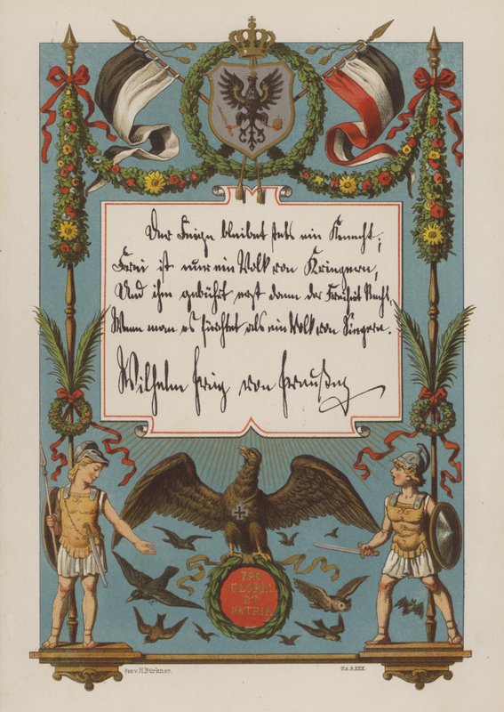 Illustration aus Tochter-Album von German School