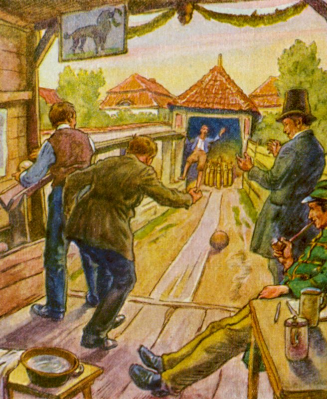 Kegelbahn von German School