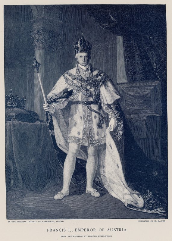 König Franz I. von Österreich von German School
