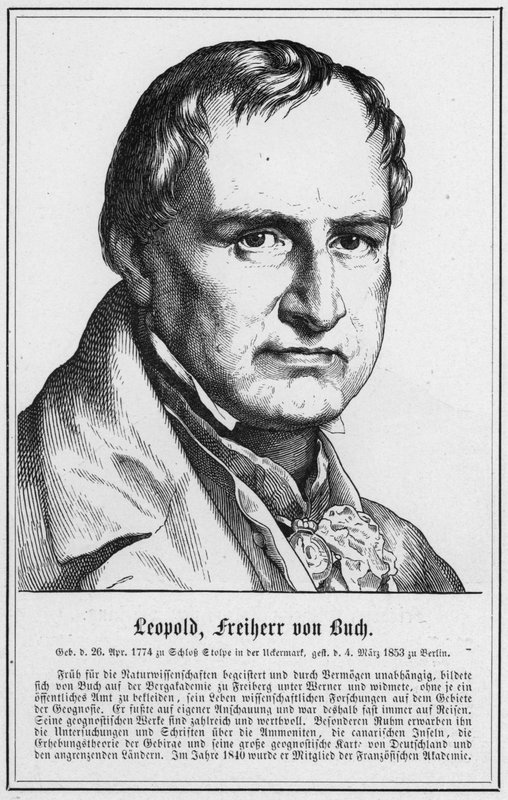 Leopold, Freiherr von Buch (Stich) von German School